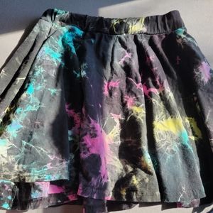 Killstar Dye Fast Dirge Skater Skirt